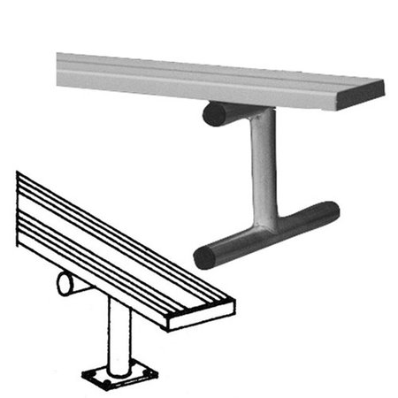 SPORT SUPPLY GROUP 7.5 ft.Surface Mount Bench without Back BEPE08